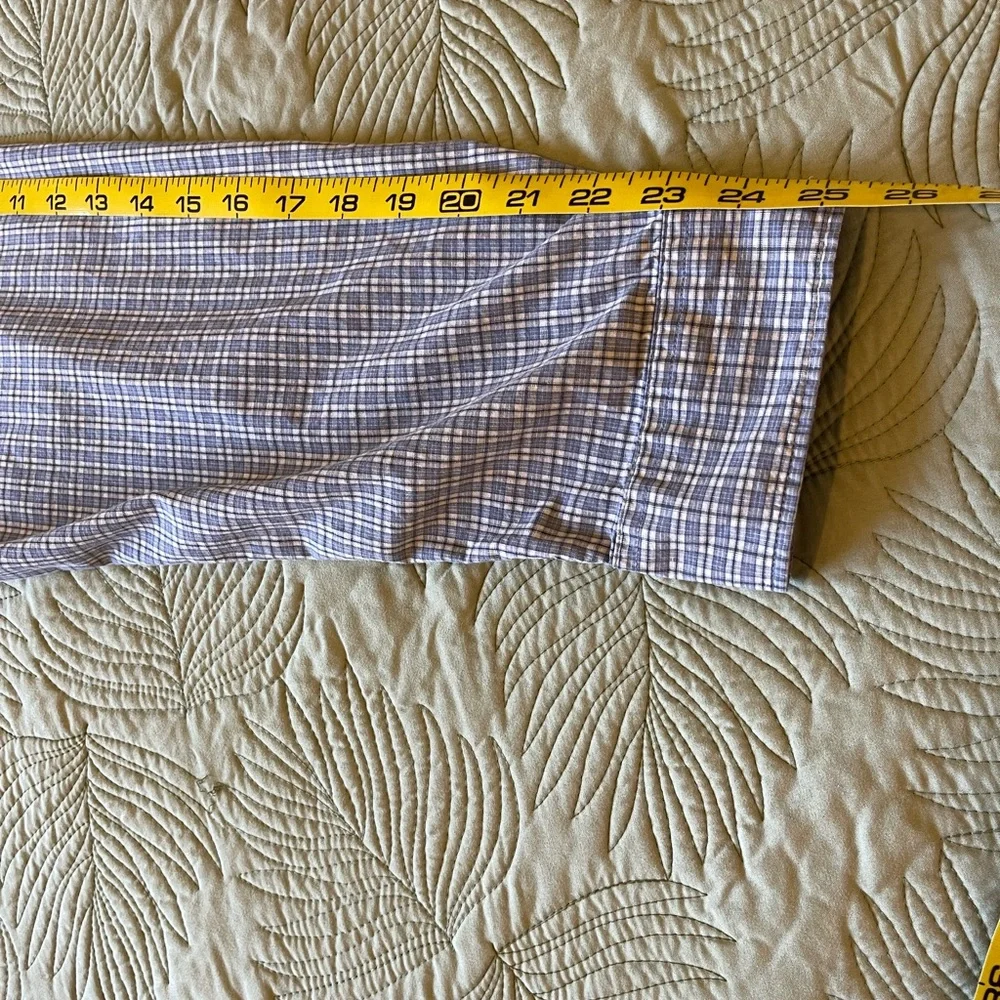 Dockers men’s long sleeve button down cotton shirt with front pocket. Size XL - Picture 7 of 8